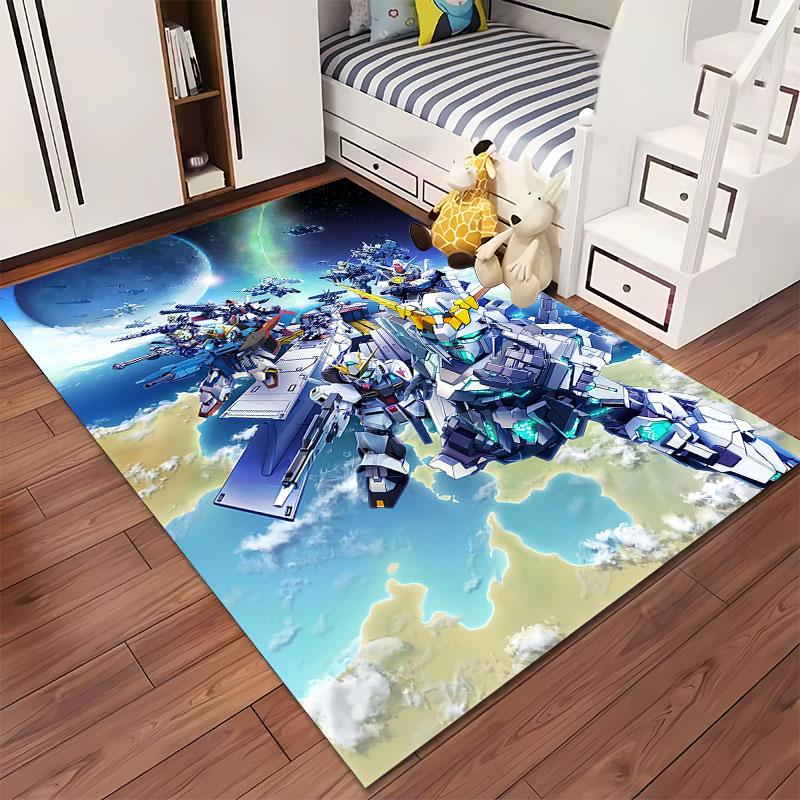 Futuristic Mecha Space Battle Suitable As a Non-slip Mat for the Living Room or Bedroom Sofa