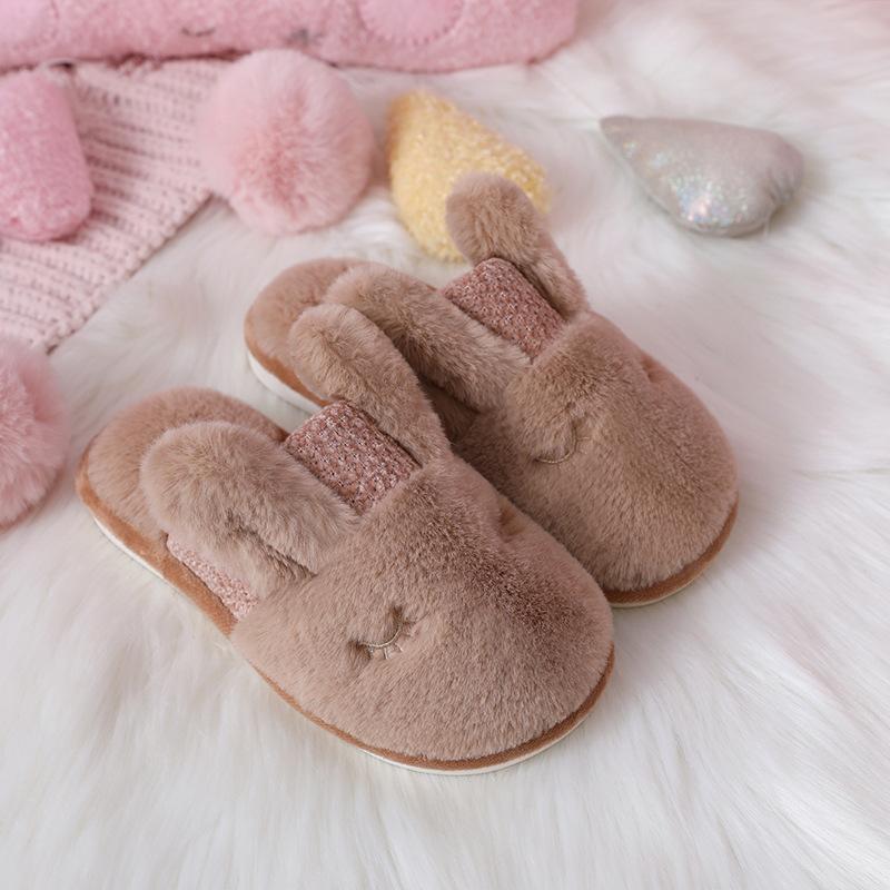 

Осенне-зимние шерстяные тапочки детские хлопковые тапочки зимние детские хлопковые туфли домашние детские для мальчиков и девочек домашние мягкие милые 34-35