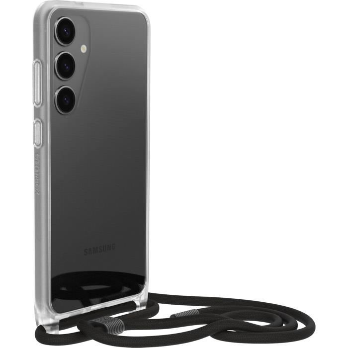 Coque de protection - otterbox - react necklace - ultra fine - transparent - samsung galaxy s24+