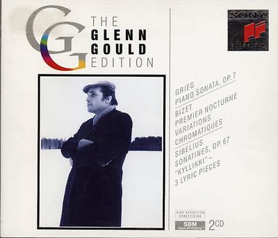 CD GLENN GOULD, EDVARD GRIEG, GEORGES  - Grieg: Piano Sonata, Op. 7 / Bizet: SM2K52654,SM2K5 Sony Classical 1992 Europe Classical Used