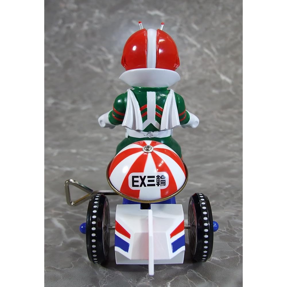 ART STORM EX Tricycle "Kamen Rider V3" Kamen Rider V3 B-Type Wind-Up Tricycle Figure