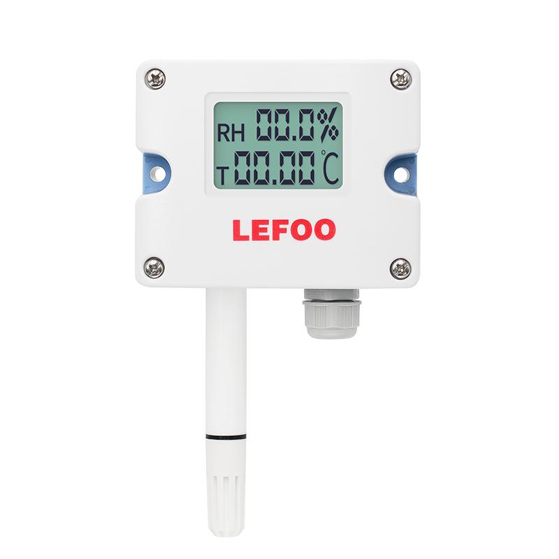 Lifu Wall-Mounted Temperature & Humidity Sensor with Display and RS485 Thermometer