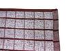 Commercial-grade Hand Towels (oshibori), Brown, Small Checkered Pattern, 70 Momme, 120-piece Set.