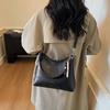 Dam Stor Kapacitet Retro Crossbody Axelväska – Mångsidig för Arbete & Pendling