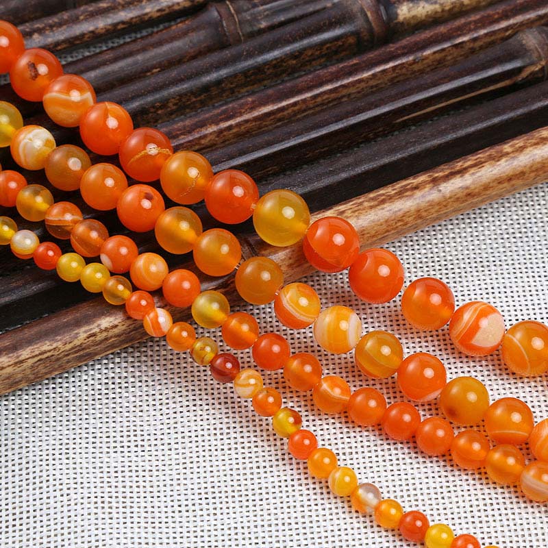 1 Strang/Lot 4 6 8 10 12 mm Schwarzer Naturstein Perlen Achate Yoga Spacer Runde Perlen für Schmuckherstellung DIY Halsketten Armbänder