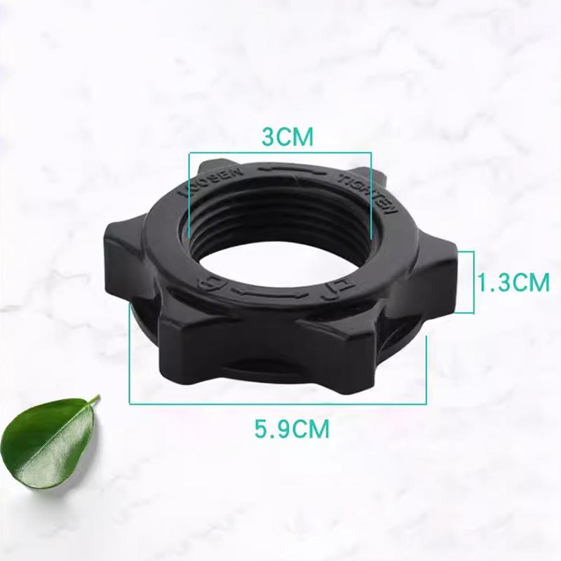 Electric Fan Nut Set Fixed Fan Mesh Cover Lock Screw Fixing Nut Corrosion Resistant Nut ABS Replacement Nut For Home Use white