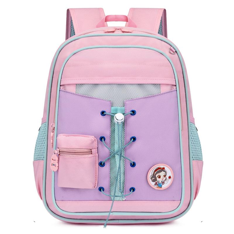 New primary school students versatile, lightweight and childlike cute schoolbag large-capacity men's spine reduction backpack