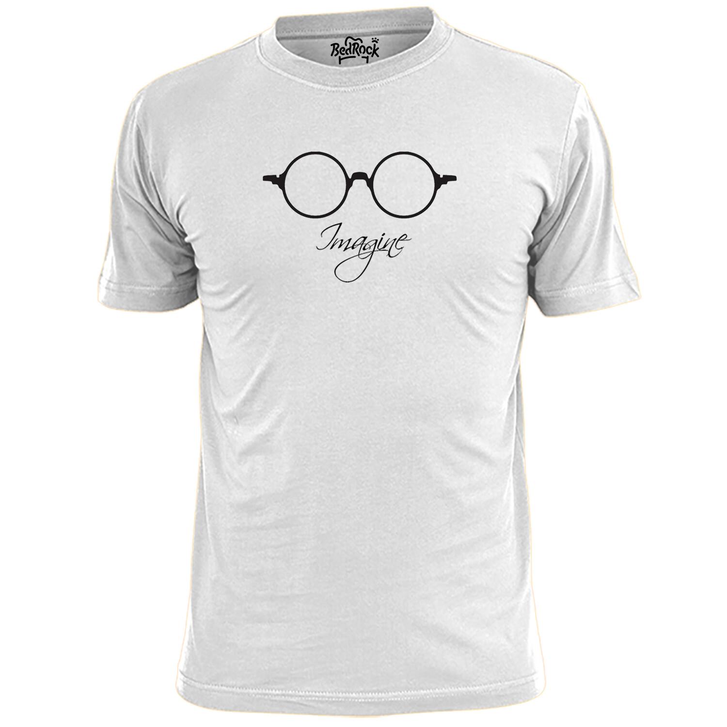 Glasses Lennon Inspired T Shirt Unisex T-Shirt S