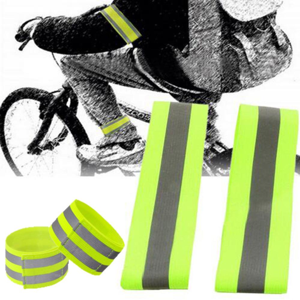 8PCS Multifunctional High Visibility Reflect Straps Safety Reflector Tape  Night Walking