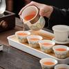 Travel Tea Set Portable Kung Fu Set Outdoor Ceramic Kuaike Cup Company Business Gifts