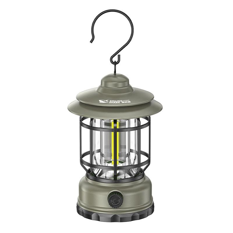 Smile Shark LY-3038 Outdoor Rechargeable Camping Lantern (2-Pack)