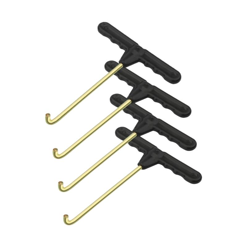

4Pcs Trampoline Spring Pull Tool Tension Spring Installer Tent Peg Extractor Wrench Trampoline Assembly Install Tool 1