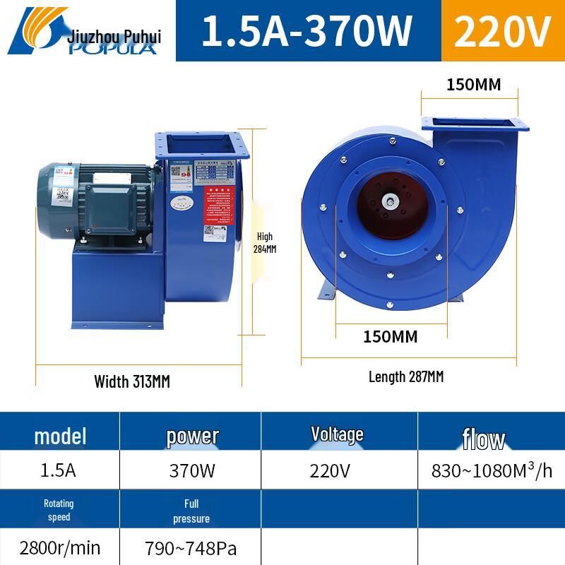 Jiuzhou Puhui CF Industrial Centrifugal Exhaust Fan