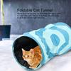 Foldable Polyester Pet Cat Playing Tunnel Indoor Outdoor Training Toy for Pets Kitten
