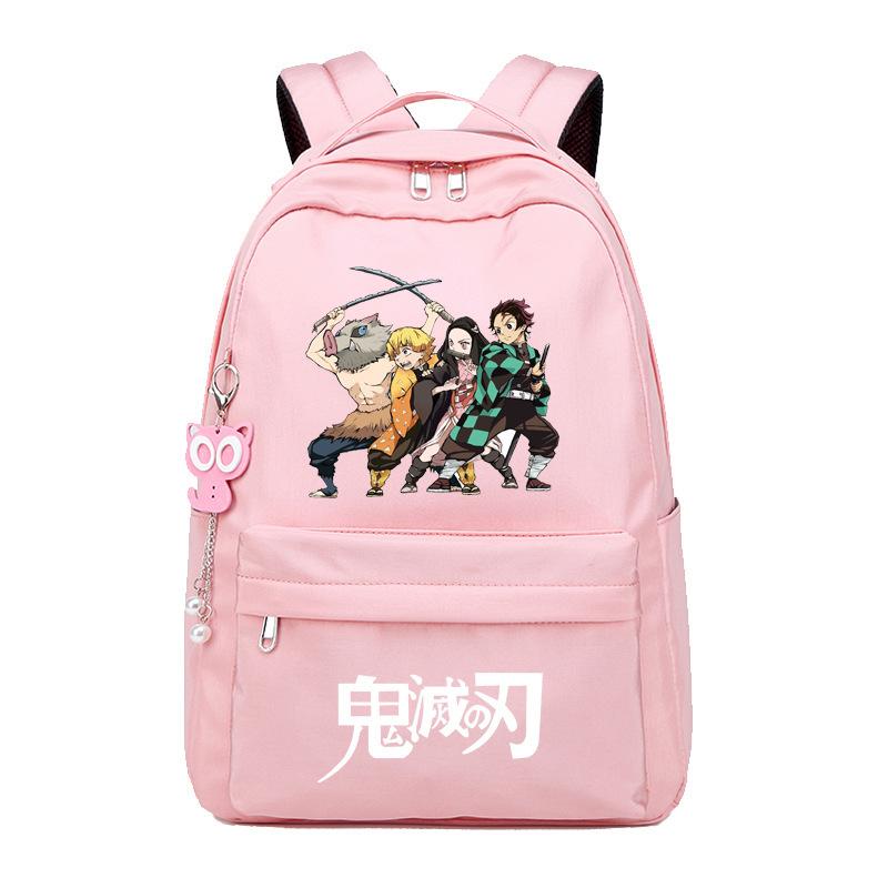 Japan Cartoon Comics Demon Slayer Fashionable Large-Capacity Backpack for Students 0001