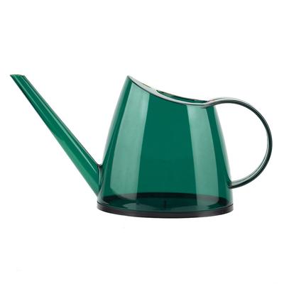 Annaffiatoio color caramella con beccuccio lungo, alla moda, per fiori da giardino scoperti, da 1,2 l (verde)