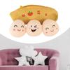 Peanut Plush Doll Throw Pillow Snuggly Home Decoration Soft Stuffed Animal Neck and Lumbar Support