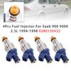 4 st Bränslespridare För Saab 900 9000 2.3L 1994-1998 0280150432