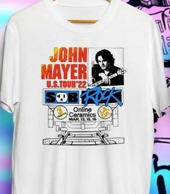 John Mayer Rock Tour 2022 Shirt, John Mayer T-Shirt ,John Mayer Vintage Shirt
