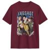 Lngshots Rising KPop HipHop Group Poster T Shirt Beach Cotton T Shirts For Male DIY Tee Shirt Short Sleeves Awesome Clothing