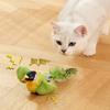 Automatic Chirping Cat Toy - Motion Activated With Catnip & Feathers-Proof Interactive Pet Game For Indoor Kittens