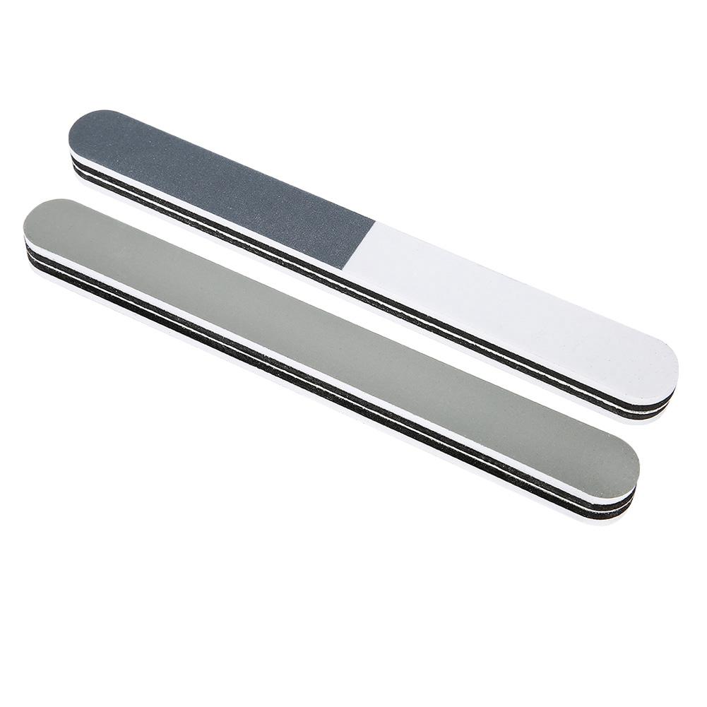 5ks/Sada Pilníky na nehty Prachový štětec Leštící zrnitost Příslušenství Nástroje na UV gelový lak