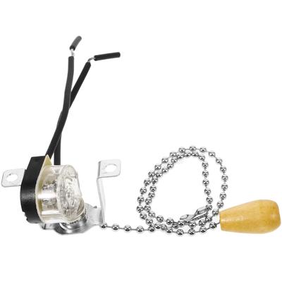 Zugkettenschalter Langlebiges Lampen-Ersatzteil für Badezimmer Tischlampe Wandleuchte Fassung Zubehör