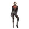 Halloween Costumes Zombie Skull Rack Cosplay Costumes Symbiotic One-Piece Adult