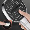 New 3 Modes Adjustable Shower Head 13cm Large Panel High Pressure Massage Shower Head Filter Element Bathroom Accessories