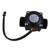 Water Flow Control Meter LCD Display Controller + G3/4" Water Hall Sensor Flow Meter Counter 1-60L/min + G3/4" Electric Solenoid Valve Normally Closed