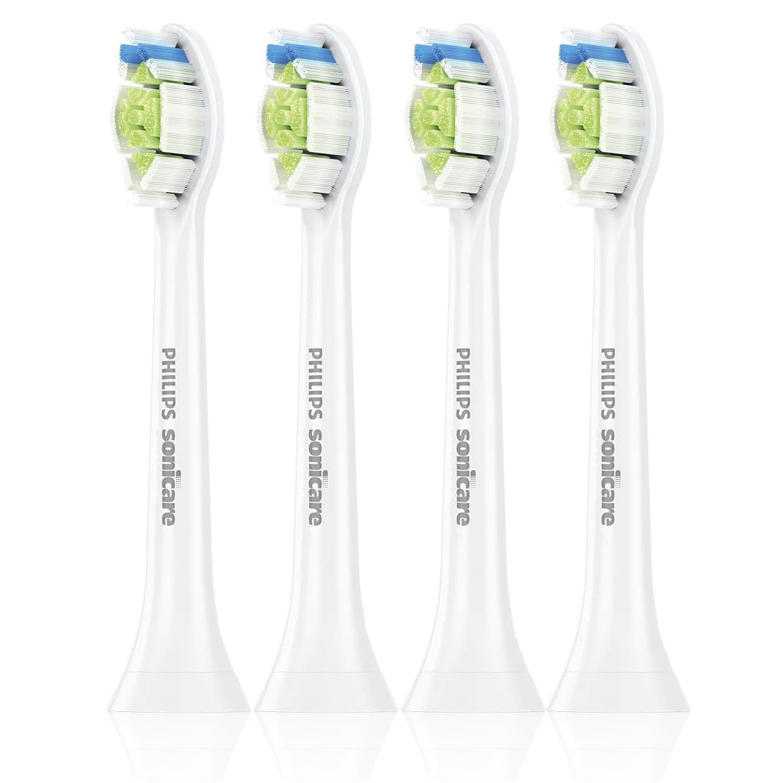 

Philips Sonicare W2 White Plus Replacement Brush Heads of for Electric Toothbrushes (Set 4) (HX6064/65)