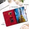 Adjustable Stand Emboss PU Leather Case for OPPO Pad SE 2025 11.0 Inch Model OPD2417 With Card Slots Cover Shockproof