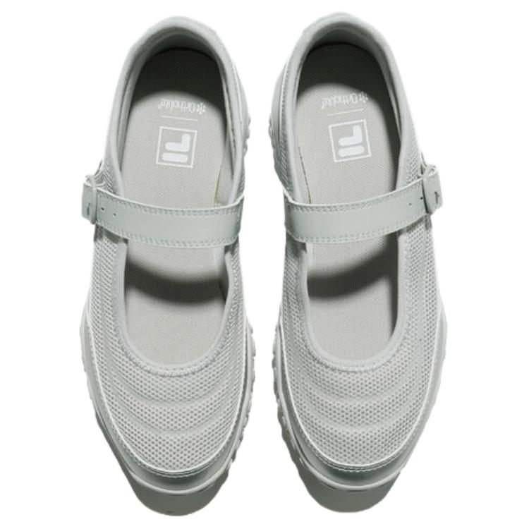 FILA Eshape Comfortable Mary Jane Shoes Women Shoes Gray 1XM02376H063