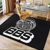 BBS Wheel Sticker Decal - Choose Your Size & Color!Office Mat Perfect for Home Decor Office Desk Chair Rugs Chair Carpet for Office Polyeste