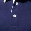 2024 Men's European Size Long Sleeve Polo Collar Sweatshirt - High Quality, Casual, and Versatile