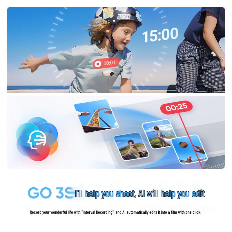 Insta360 GO 3S 4K Mini Action Camera (CN version)
