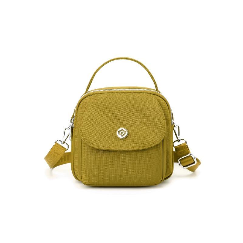 New canvas portable small lightweight multi-layer mother bag medium messenger bag Oxford cloth hand bag