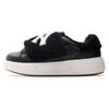 Chunky Classic A FLEECE Slip Resistant Low Top Casual Shoes Unisex Black Sneakers 3ASXCCP36-50BKS