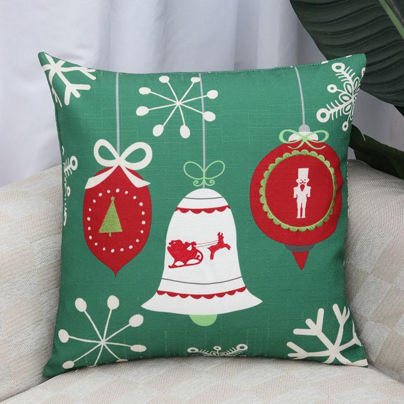Christmas Day Pillowcase, Living Room Sofa Cushion Cover, Bedroom Bed, Car Pillow Cover, Home Decoration
