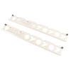 2Pcs 10 Hole Fishing Rod Racks Fishing Pole Wall Or Ceiling Storage Rack Holder Display Stand Wall Mount for Garage