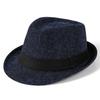 Top Hat Men's Vintage Jazz Hat Spring Summer Autumn Suit Hat British Gentleman's Hat