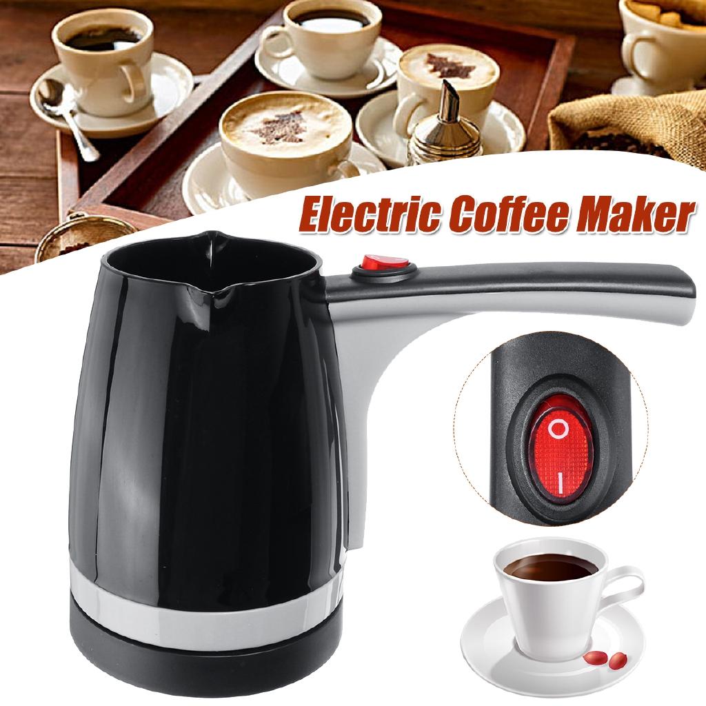 Coffee Pot Electric Turkish Coffee Maker Turkish Style High Capacity Quick Heat Tea/Milk Making Machine Household 1000W