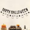 Halloween Hanging Decor: Flags, Flowers, and Ornaments for a Spooky Atmosphere
