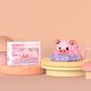 Micro-particle Pig Diary Cartoon Pig Doll Model Ornaments Children's Educational Toys Assembled Building Blocks