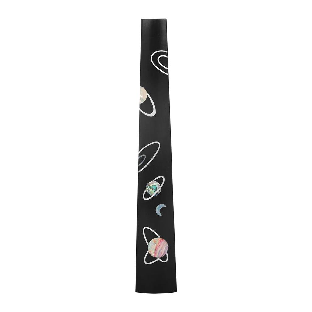 IRIN 4/4 Violin Fingerboard Ebony Fingerboard Black Colored Pattern Violin Fingerboard Stringed Instrument Parts & Accessory