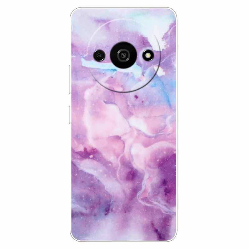 Clear Silicone Cover For Xiaomi Poco C61 Case Owl Lion TPU Printed Cover for Xiaomi Poco C61 C 61 Cases Luxury PocoC61 Phone Bag