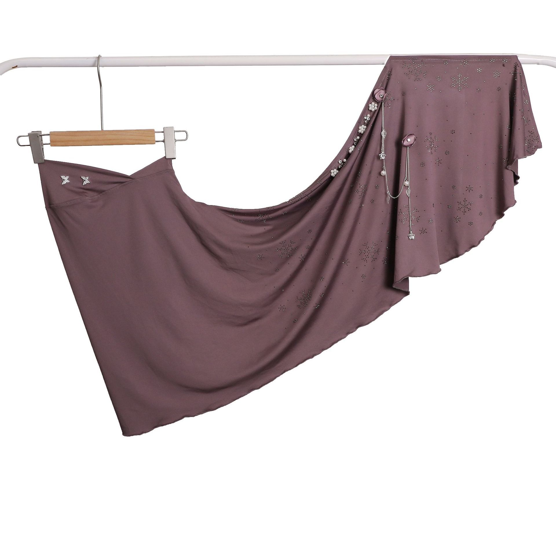 

Diamonds Butterfly Amira Muslim Hijab Women Islam Headscarf Turban Pull On Head Wrap Scarf Instant Head Wrap Niqab Nikab Khimar