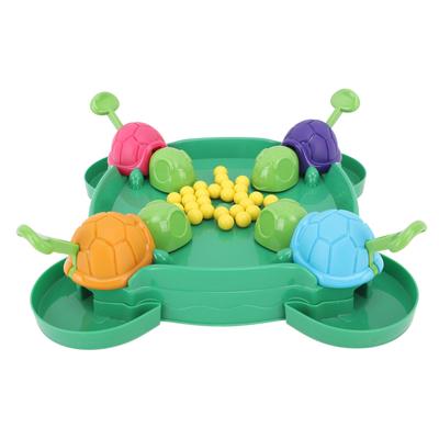 Hungry Turtle Board Game Turtle Eat Beans Board Bead Game Set Early Educational Toys