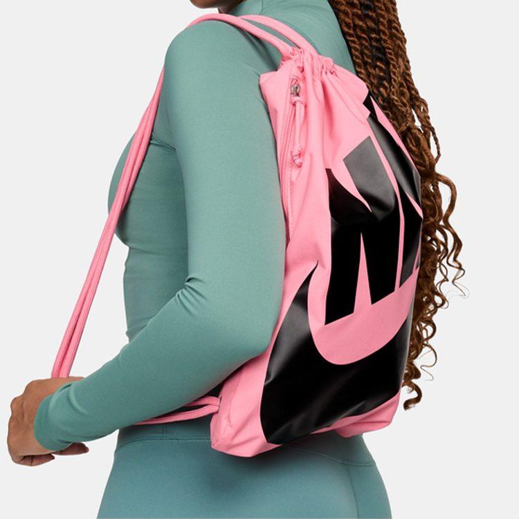 Nike Fabric Backpack Women's Coral Powder & Red & Black BA5351-611