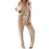 2026 Autumn & Winter New Women Pajama Set, Casual Minimalist Two-piece Loungewear